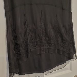 H&M beaded bottom skirt